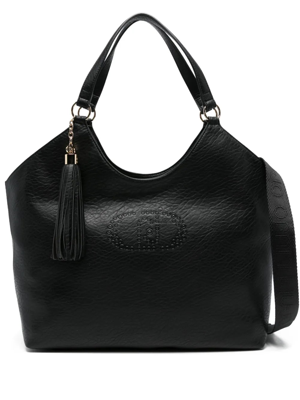 LIU JOlarge tassel-detail tote bag