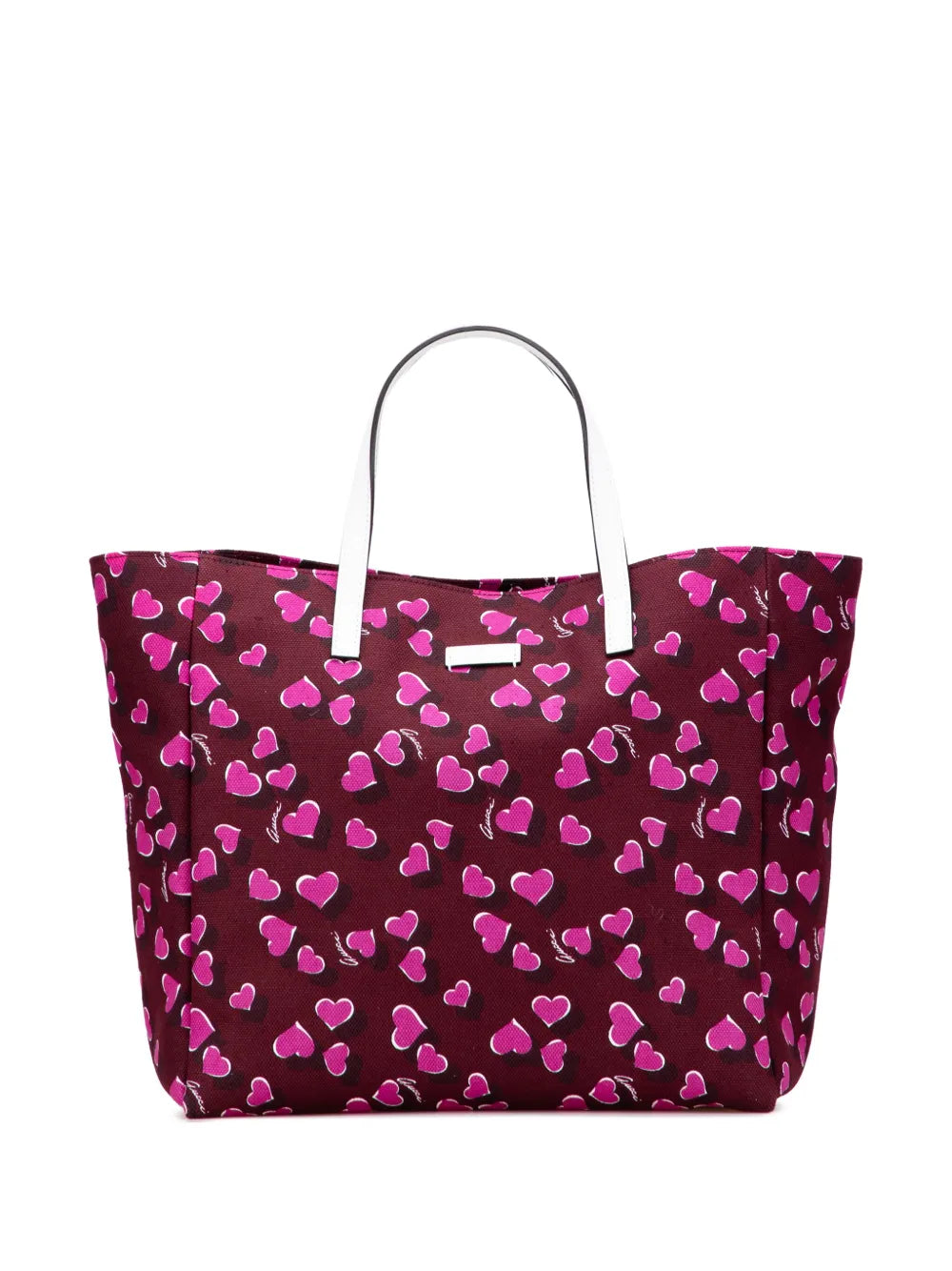 Pre-OwnedGucci Pre-Owned2000-2015 Canvas Heartbeat tote bag