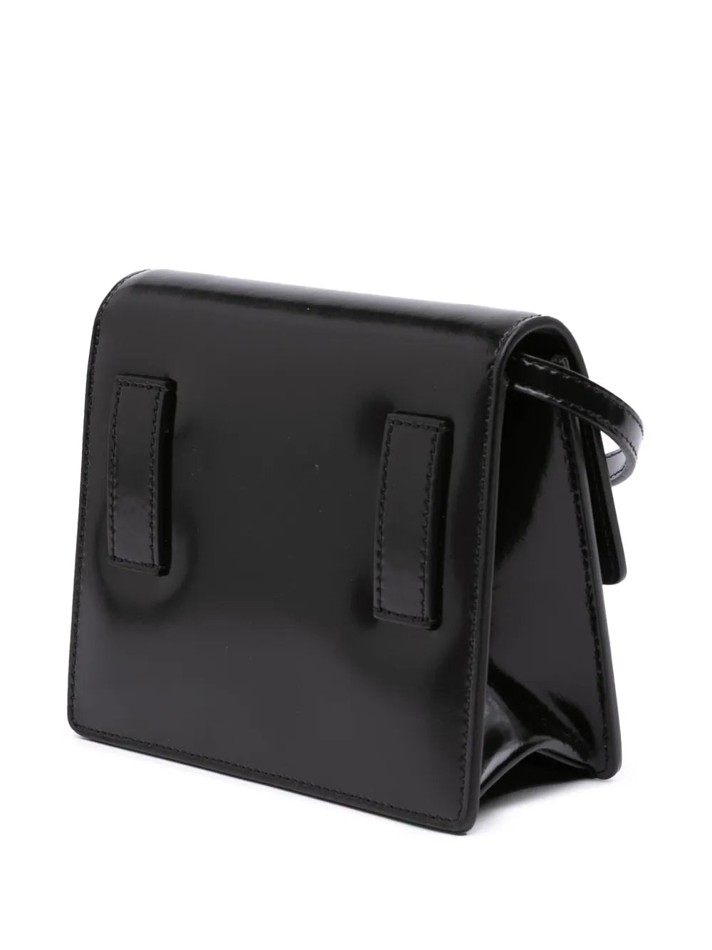 Pre-OwnedOff-White Pre-Owned2019-2025 Glazed Calfskin Life's Work Jitney 0.7 Bag crossbody bag