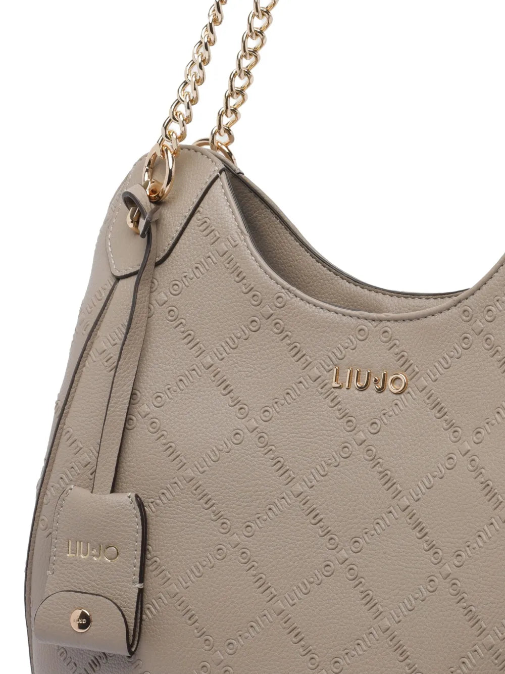 LIU JOlogo-plaque chain shoulder bag
