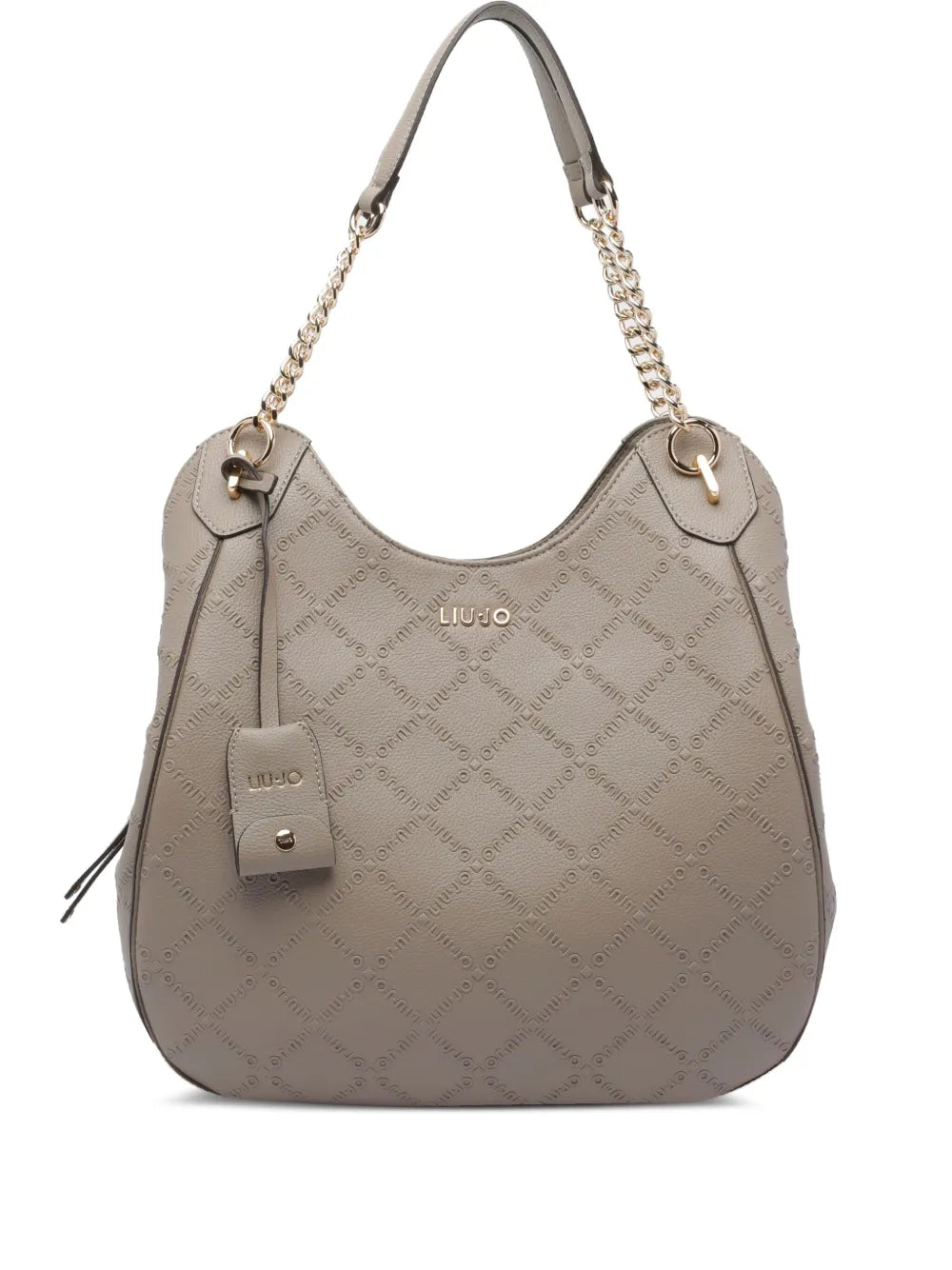 LIU JOlogo-plaque chain shoulder bag