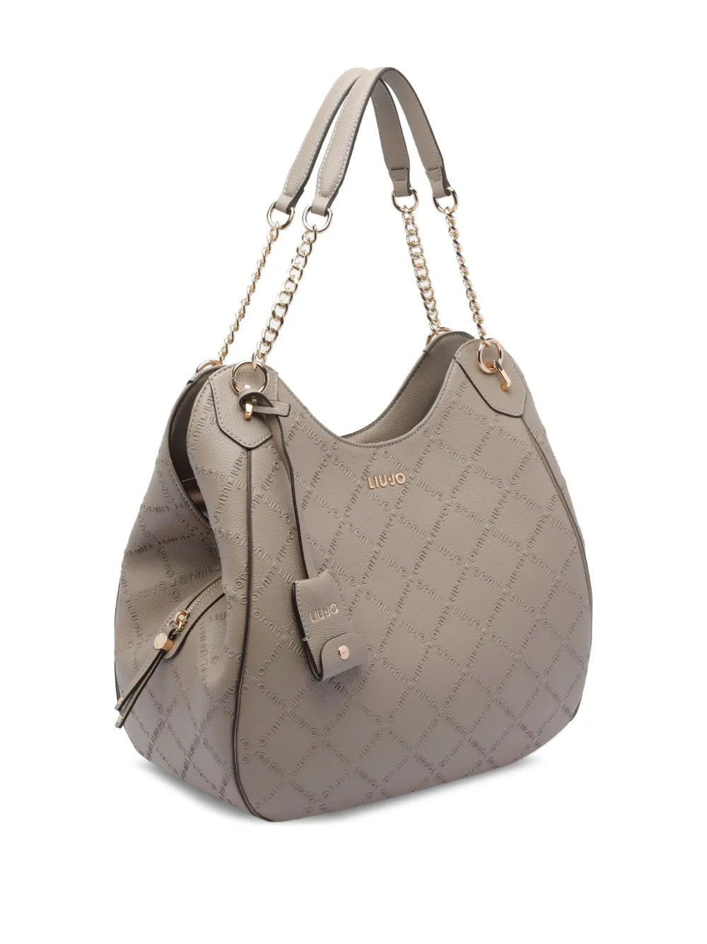 LIU JOlogo-plaque chain shoulder bag