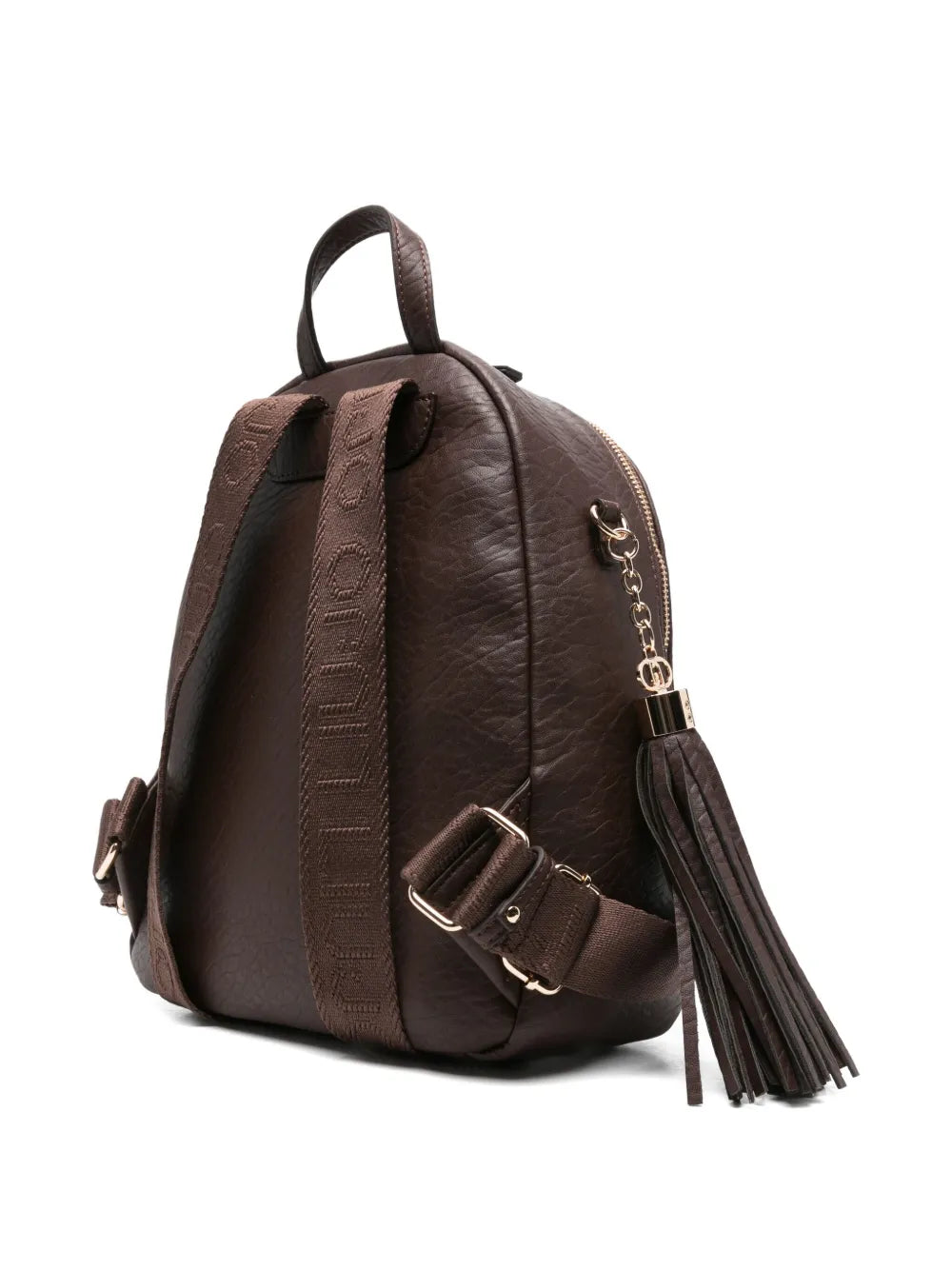 LIU JOembossed-logo backpack