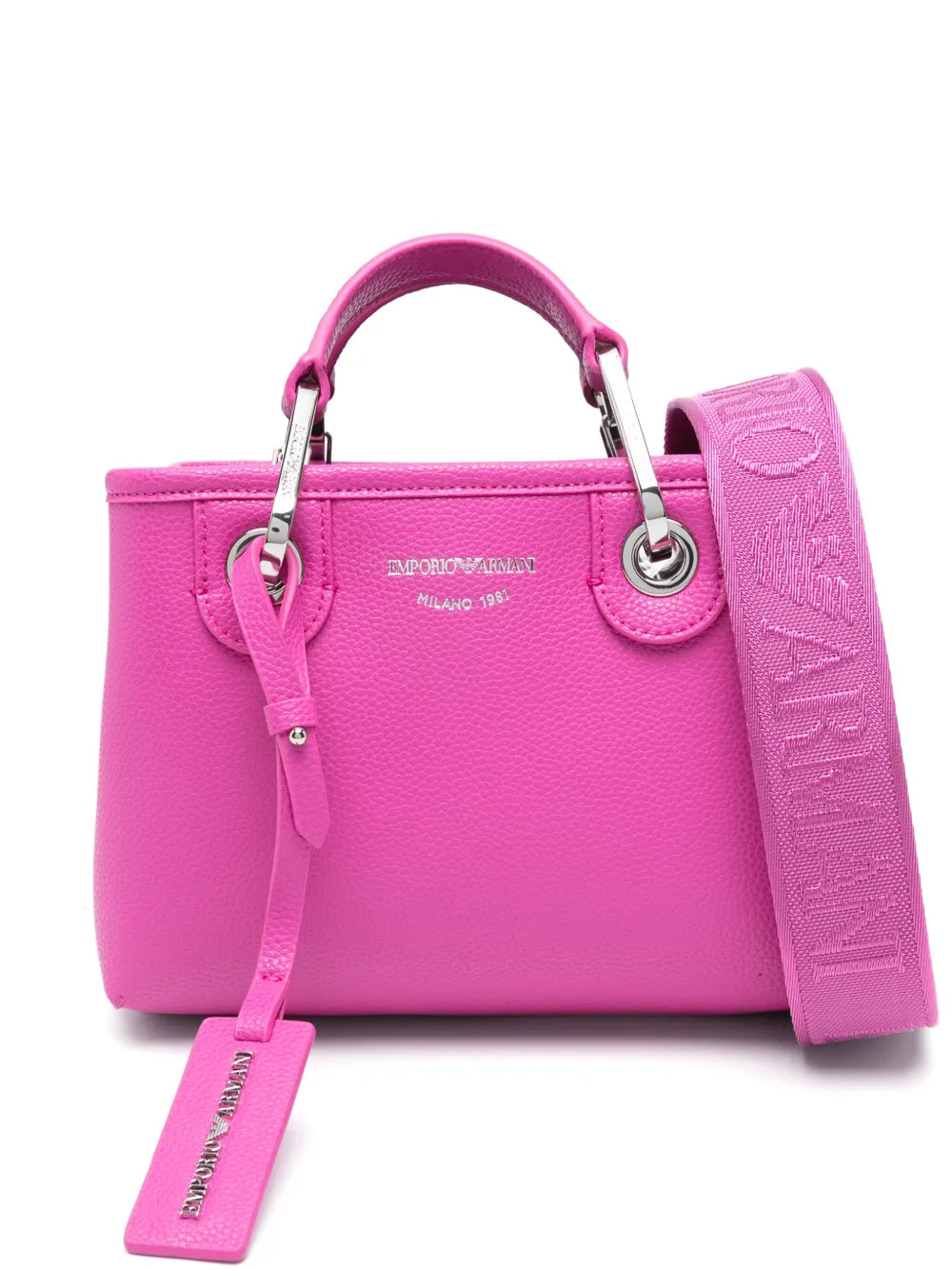 Emporio Armanilogo-detail shoulder bag