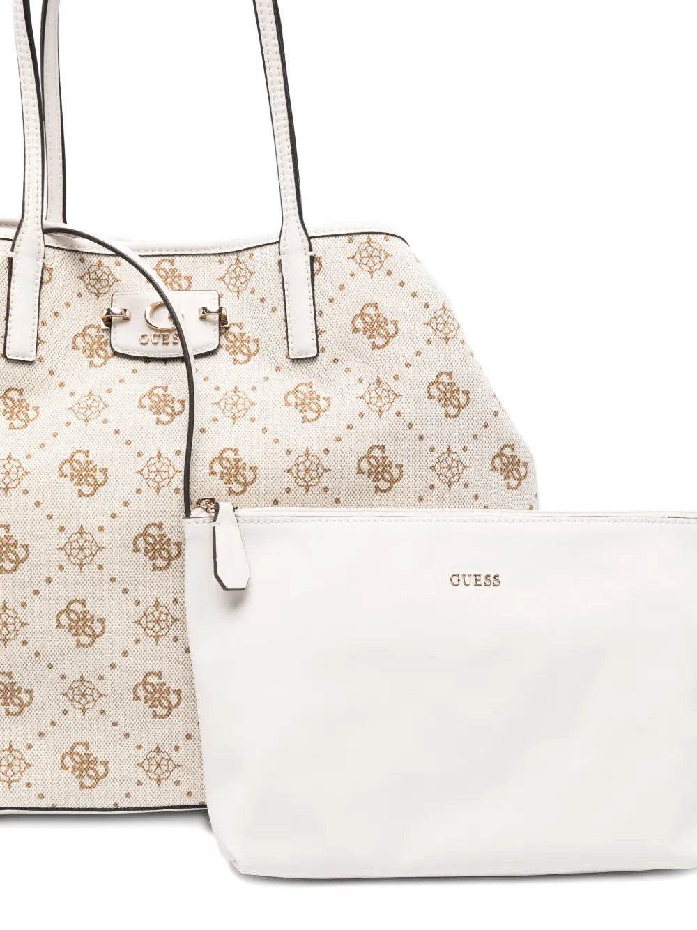 GUESS USANeda logo-plaque tote bag