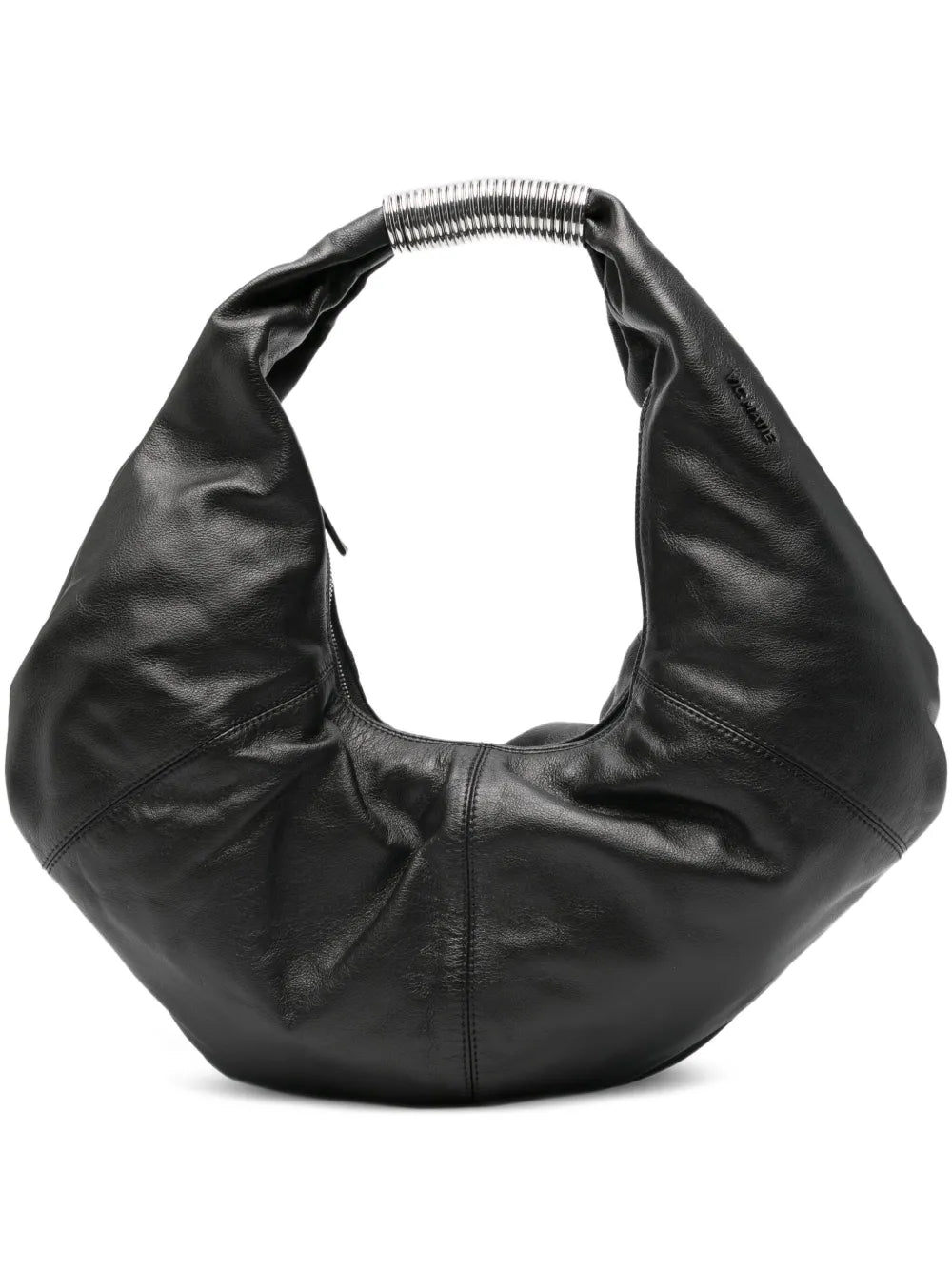 Vic Matiecurved-handle leather tote bag