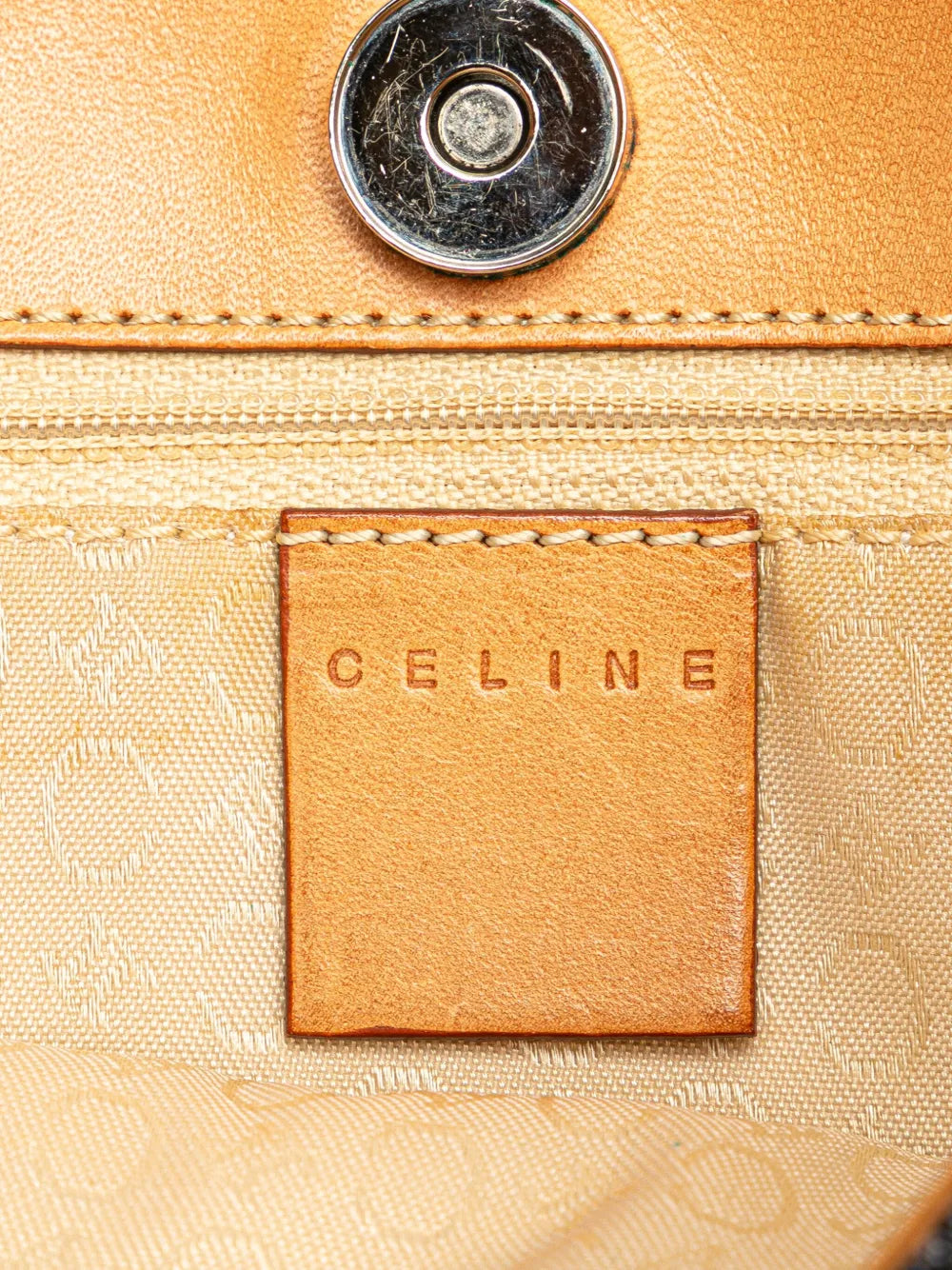 Pre-OwnedCeline Pre-Owned2000 C Macadam Denim shoulder bag
