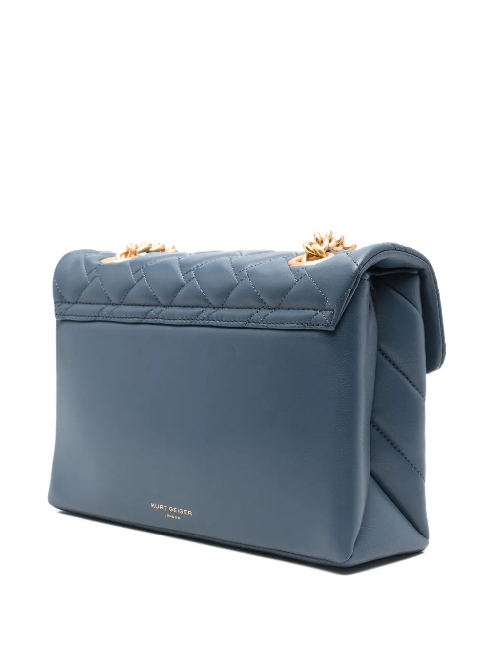 Kurt Geiger Londonchevron-quilted shoulder bag