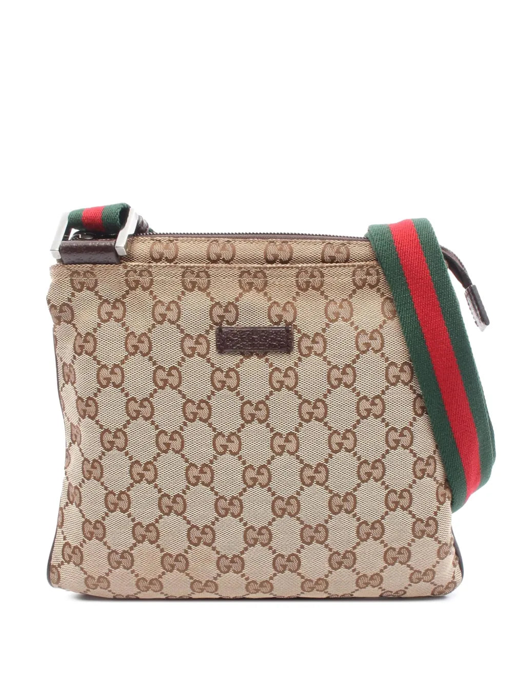 Pre-OwnedGucci Pre-Owned2000-2015 GG Canvas Web crossbody bag
