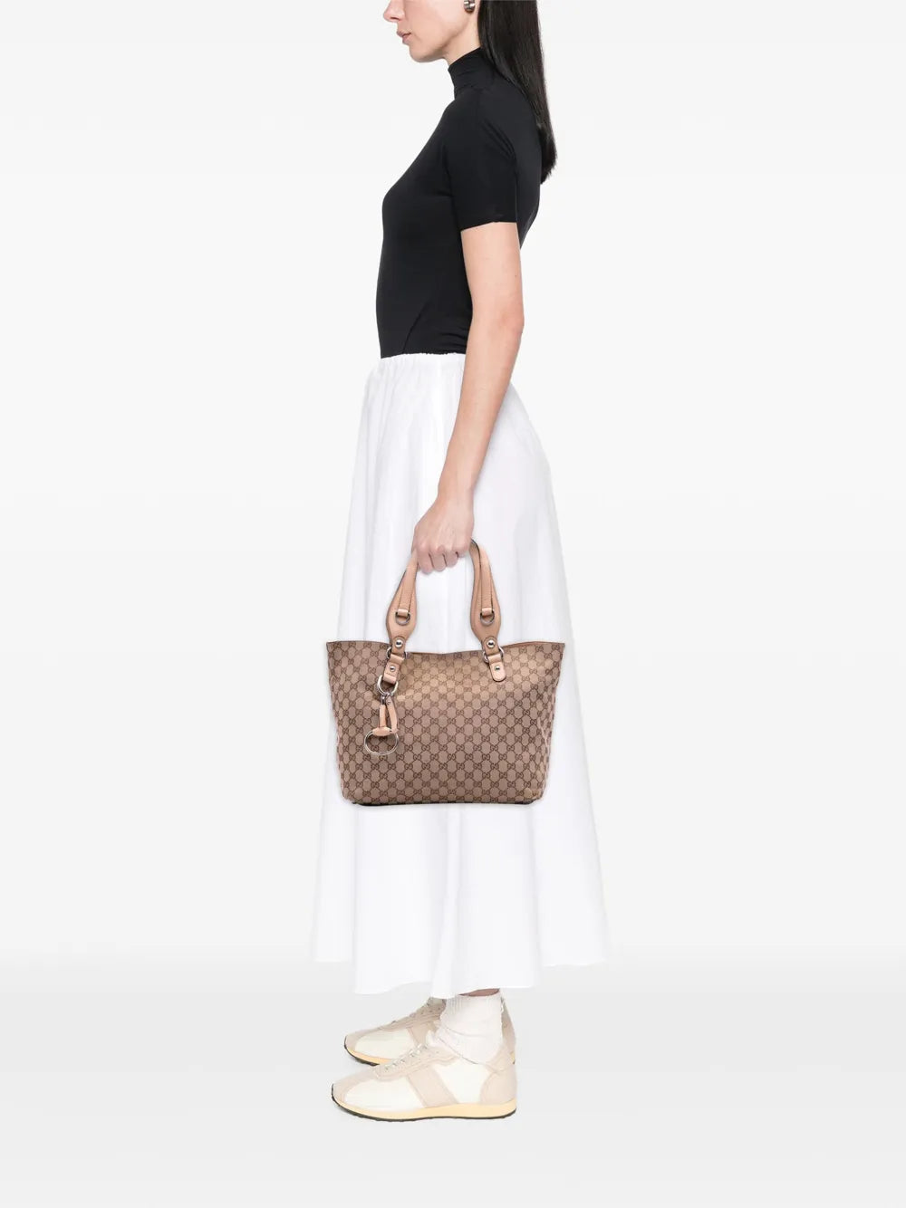 Pre-OwnedGucci Pre-Owned2016-2025 GG Canvas Icon Bit tote bag