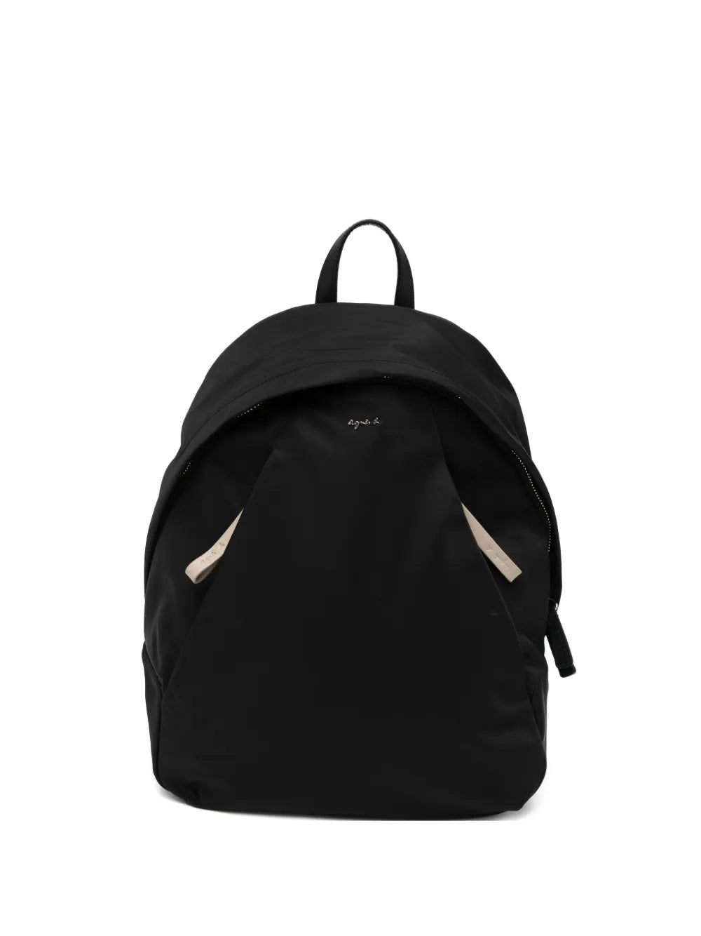 agn b. logo-plaque backpack