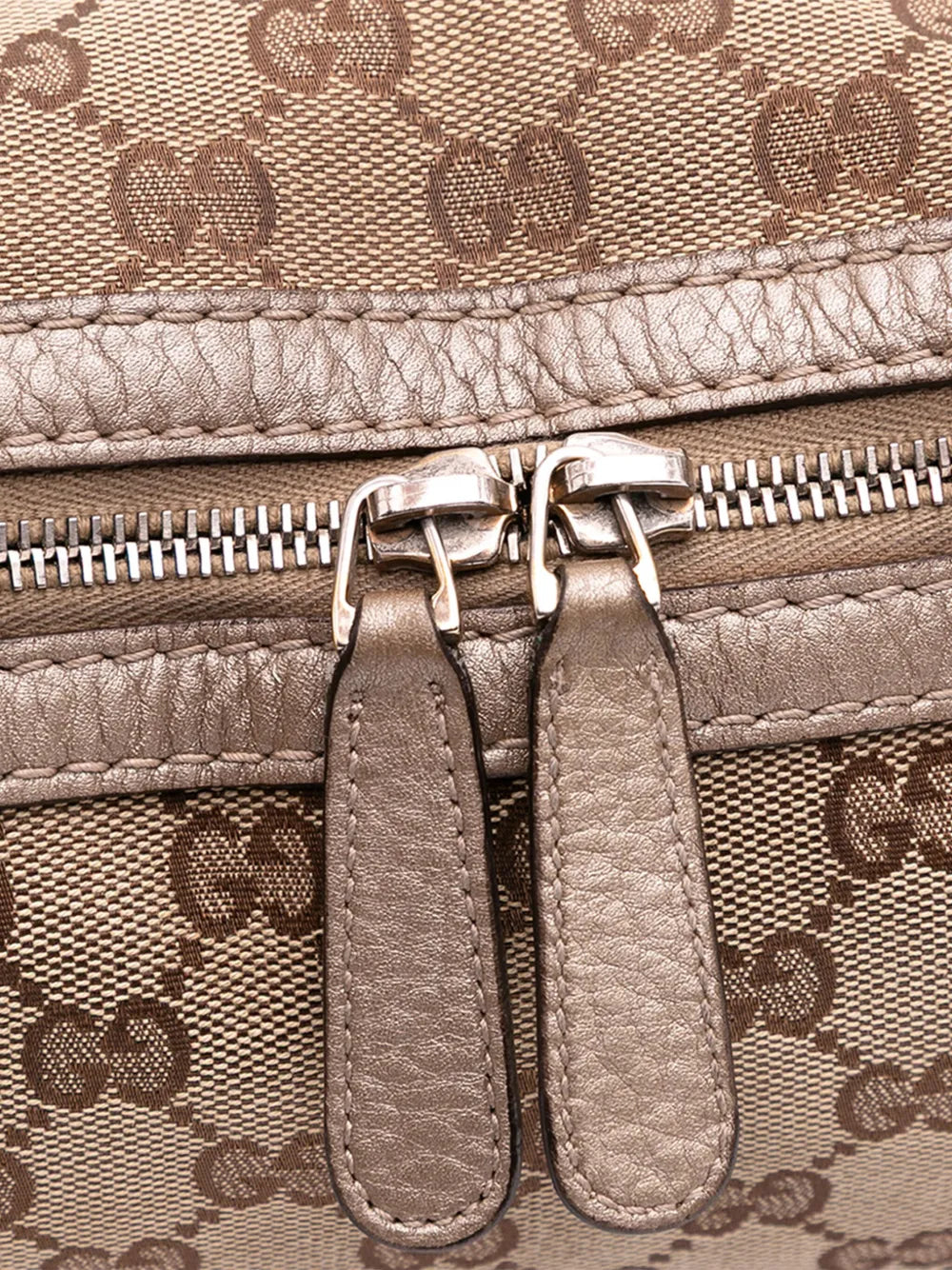 Pre-OwnedGucci Pre-Owned2016-2025 Large GG Canvas Bella satchel