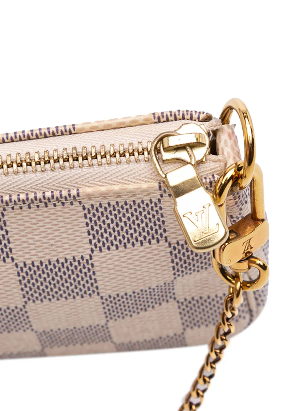 Pre-OwnedLouis Vuitton Pre-Owned2020 Damier Azur Mini Pochette Accessoires handbag
