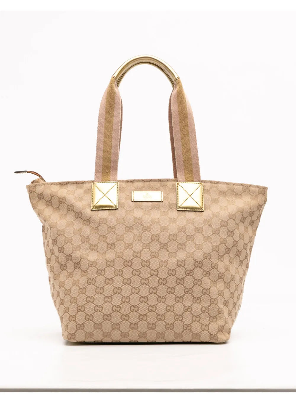 Pre-OwnedGucci Pre-Owned2000-2015 GG Canvas Web tote bag