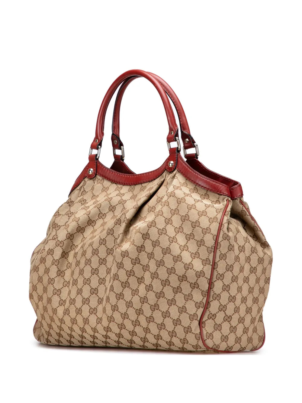 Pre-OwnedGucci Pre-Owned2000-2015 Large GG Canvas Sukey tote bag