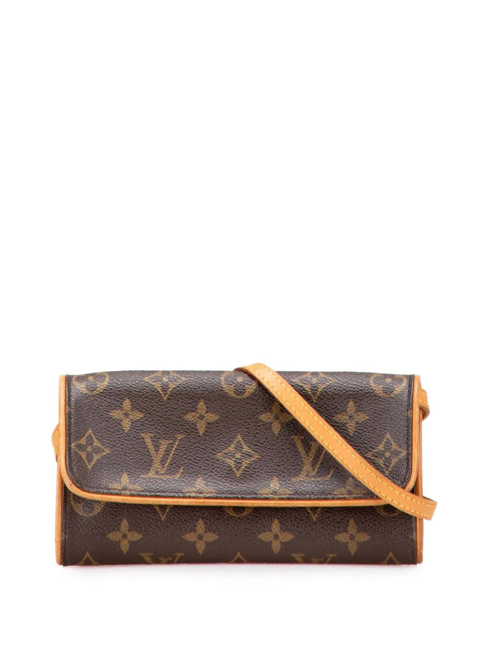 Pre-OwnedLouis Vuitton Pre-Owned2001 Monogram Pochette Twin PM crossbody bag