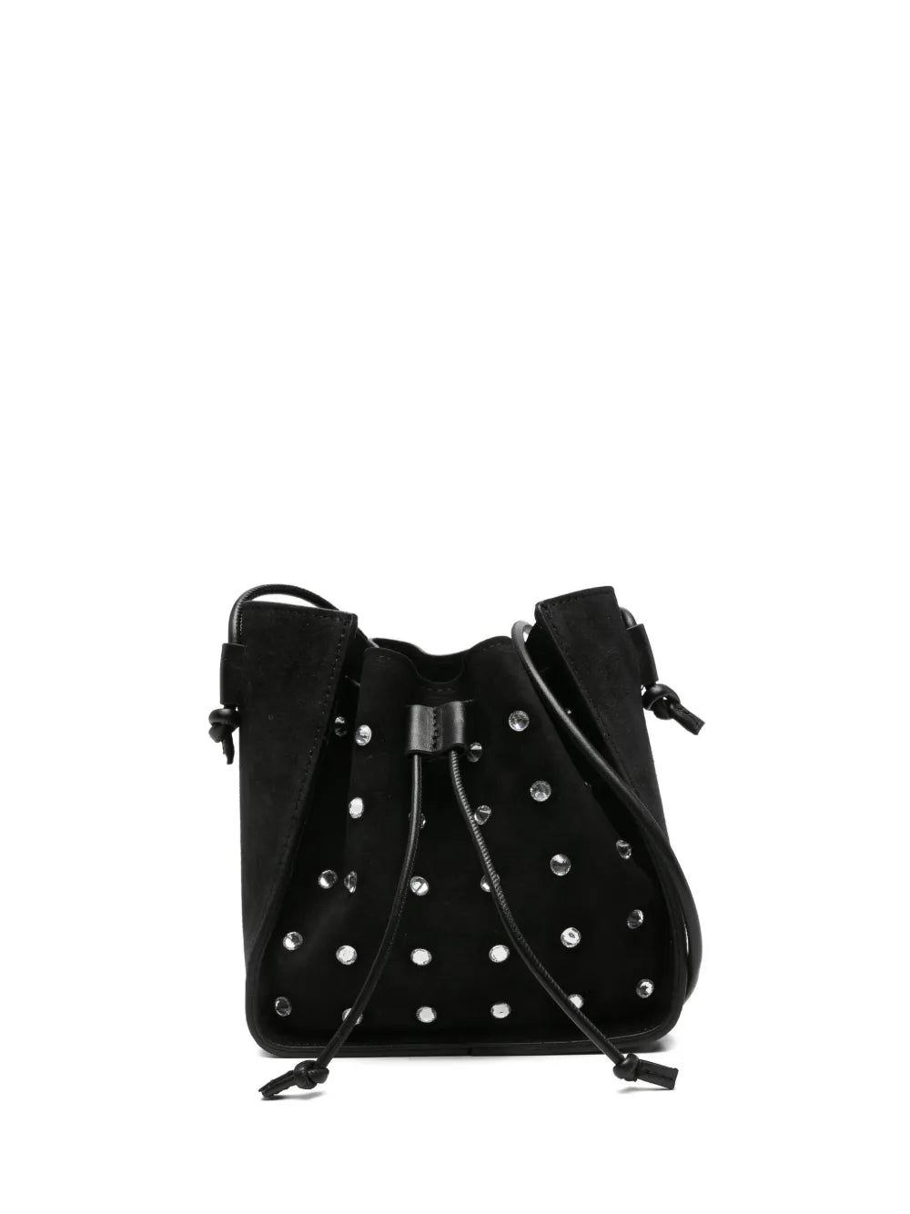 Forte ForteMy Pepita crystal-embellished bucket bag