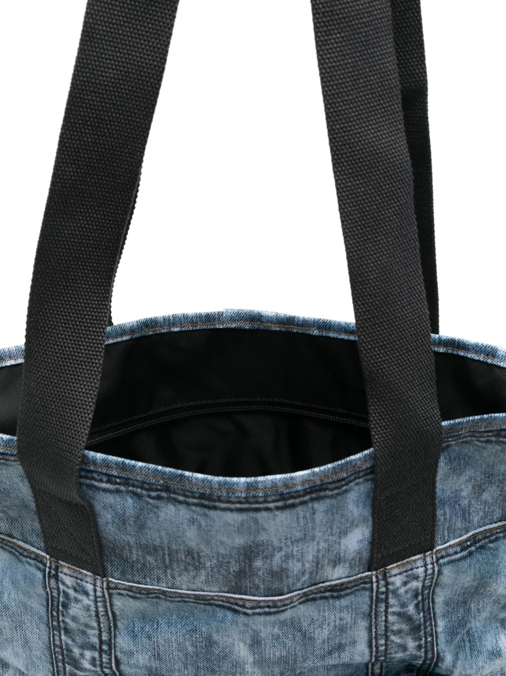 Eastpakx Diesel denim-effect tote bag