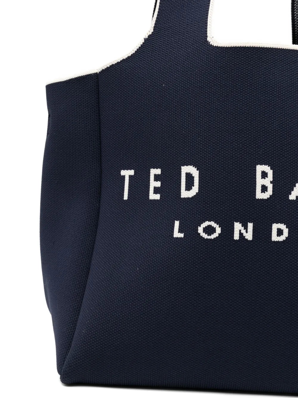 Ted Bakerlogo-embroidered tote bag