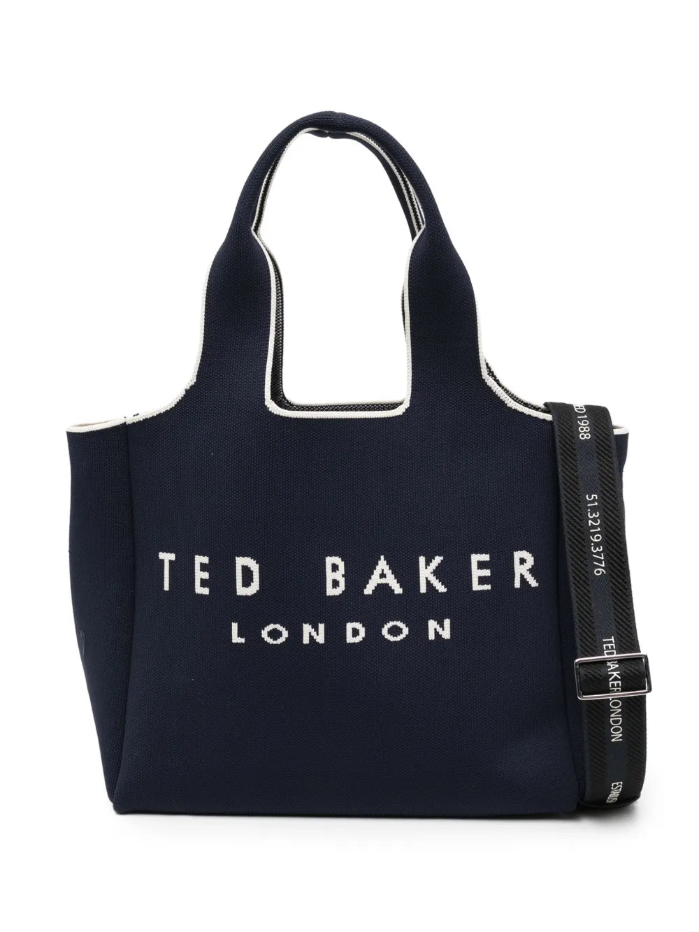 Ted Bakerlogo-embroidered tote bag
