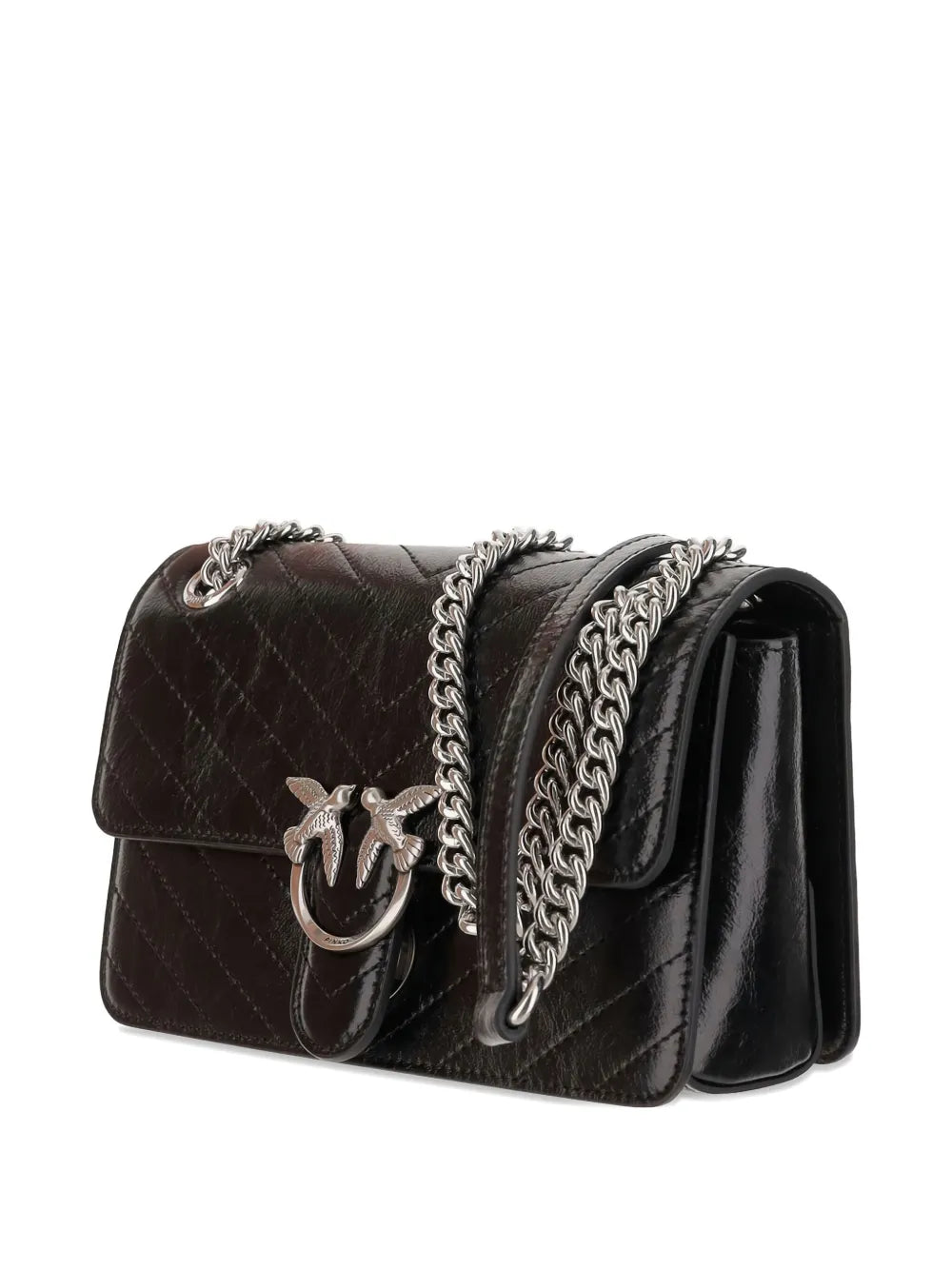 PINKOClassic Love quilted shoulder bag