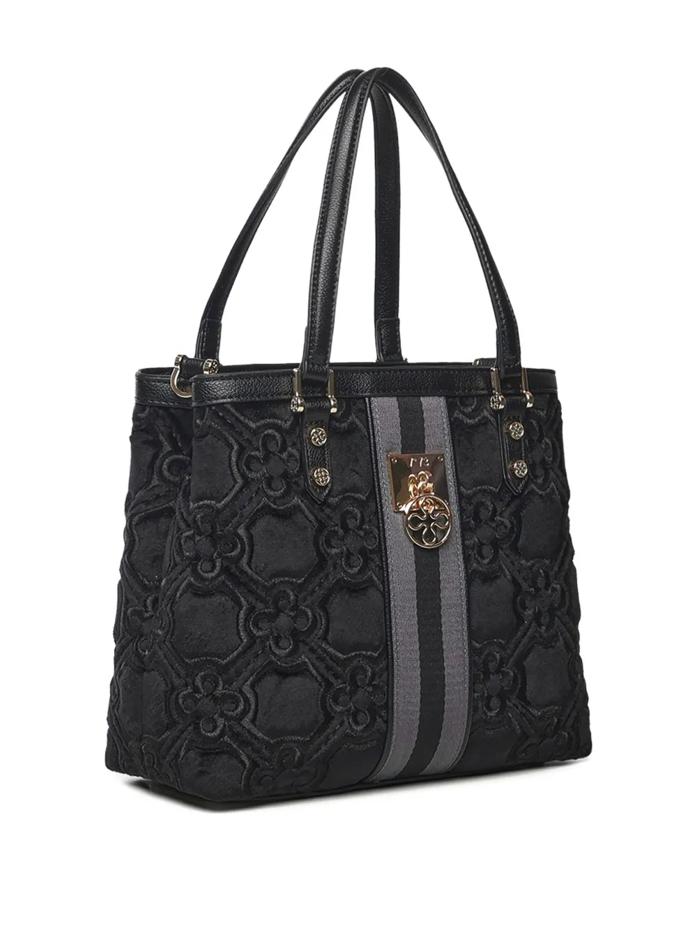 V3Cate floral-pattern tote bag