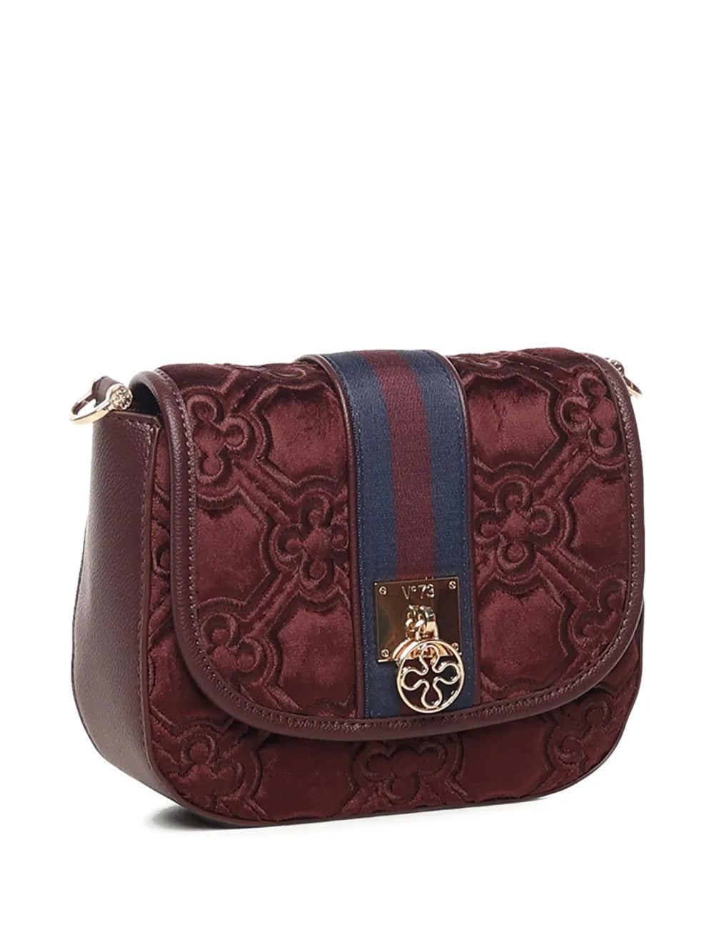 V3quilted-effect shoulder bag