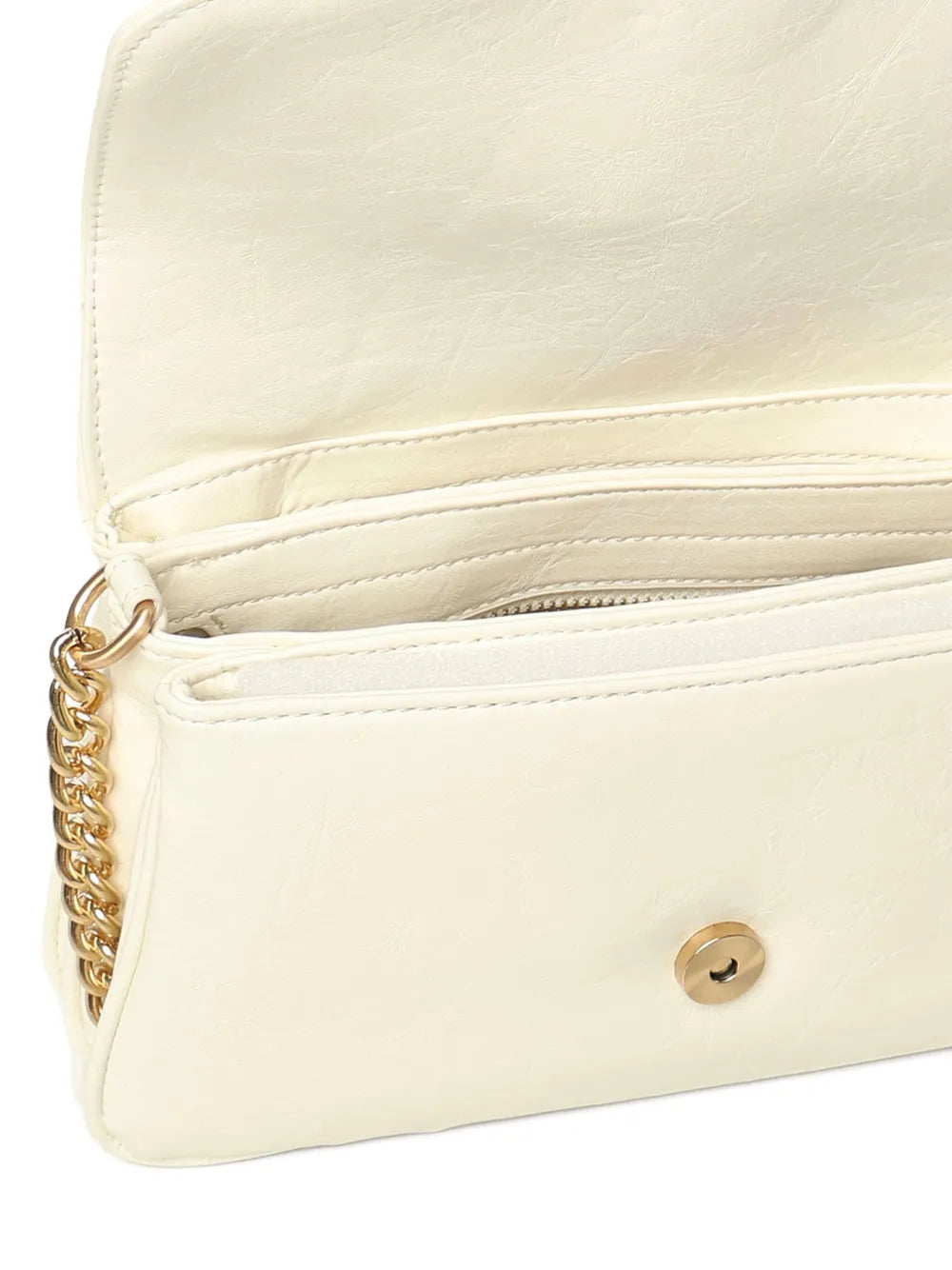 V3Louise chain-strap logo-plaque shoulder bag