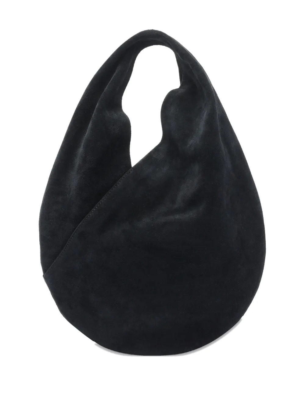 Aesther Ekmesingle-handle suede tote bag