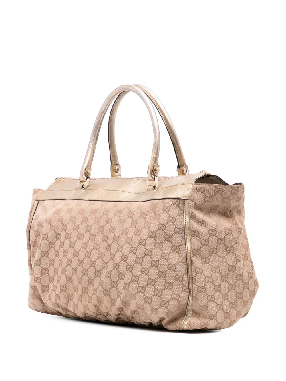 Pre-OwnedGucci Pre-Owned2016-2025 Large GG Canvas Abbey D Ring tote bag