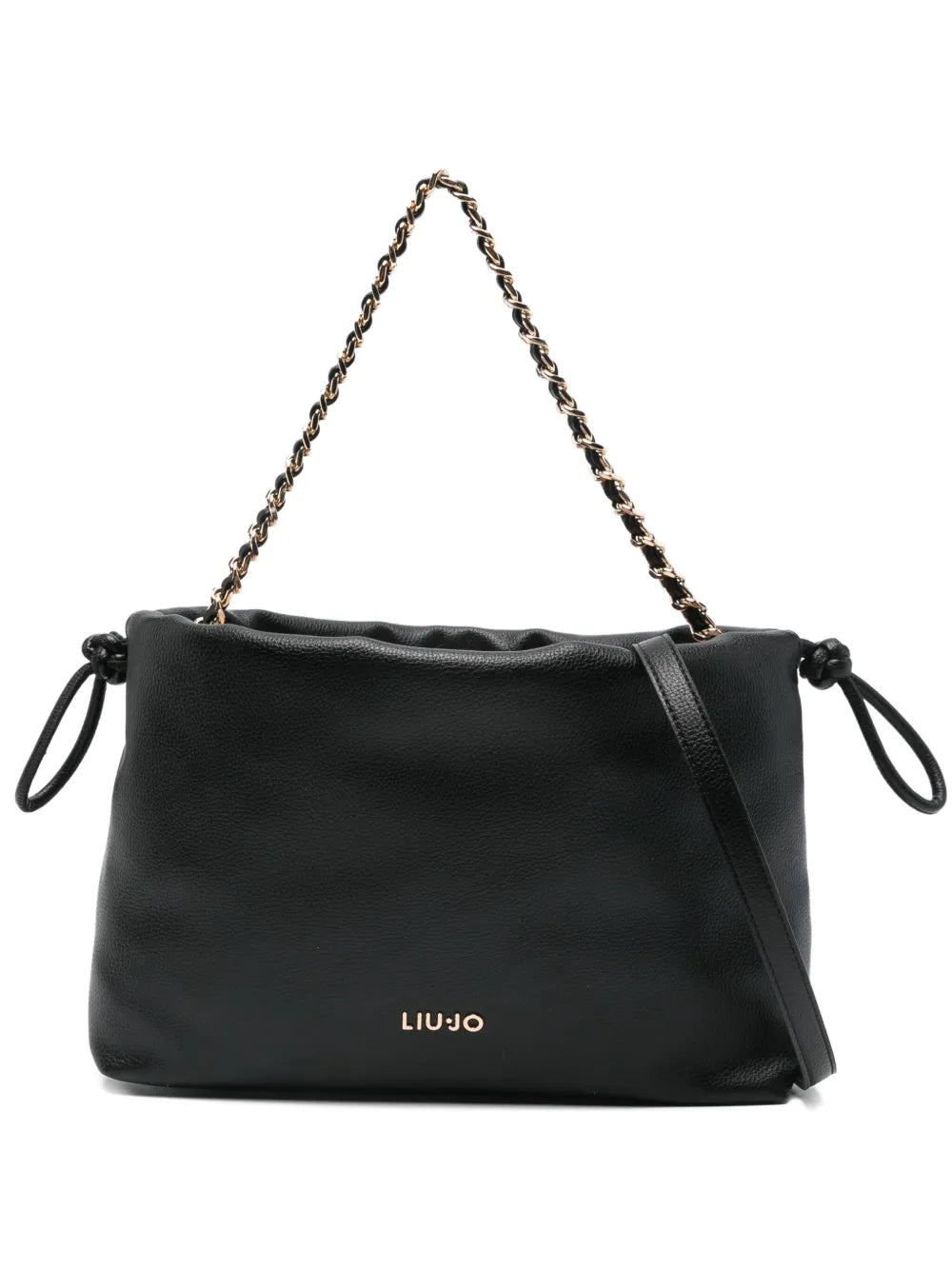 LIU JOchain-strap drawstring bag