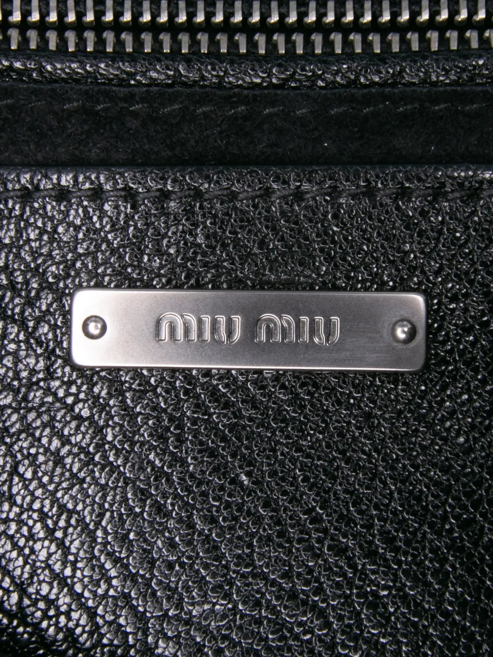 Pre-OwnedMiu Miu Pre-Owned2010-2025 Goatskin Madras Soft Calf Crystal Embellished crossbody bag