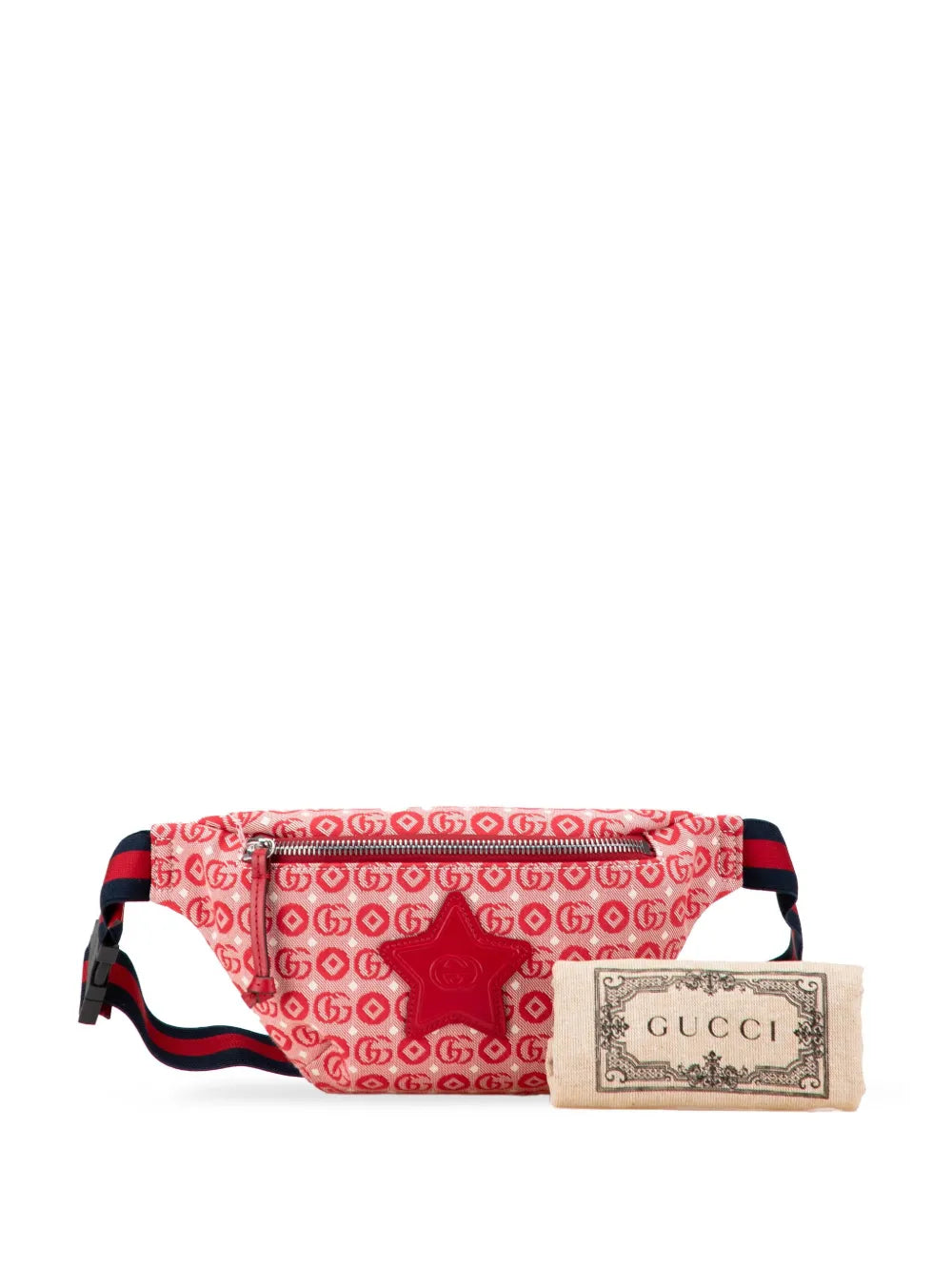 Pre-OwnedGucci Pre-Owned2000-2015 Kids GG Canvas Star belt bag