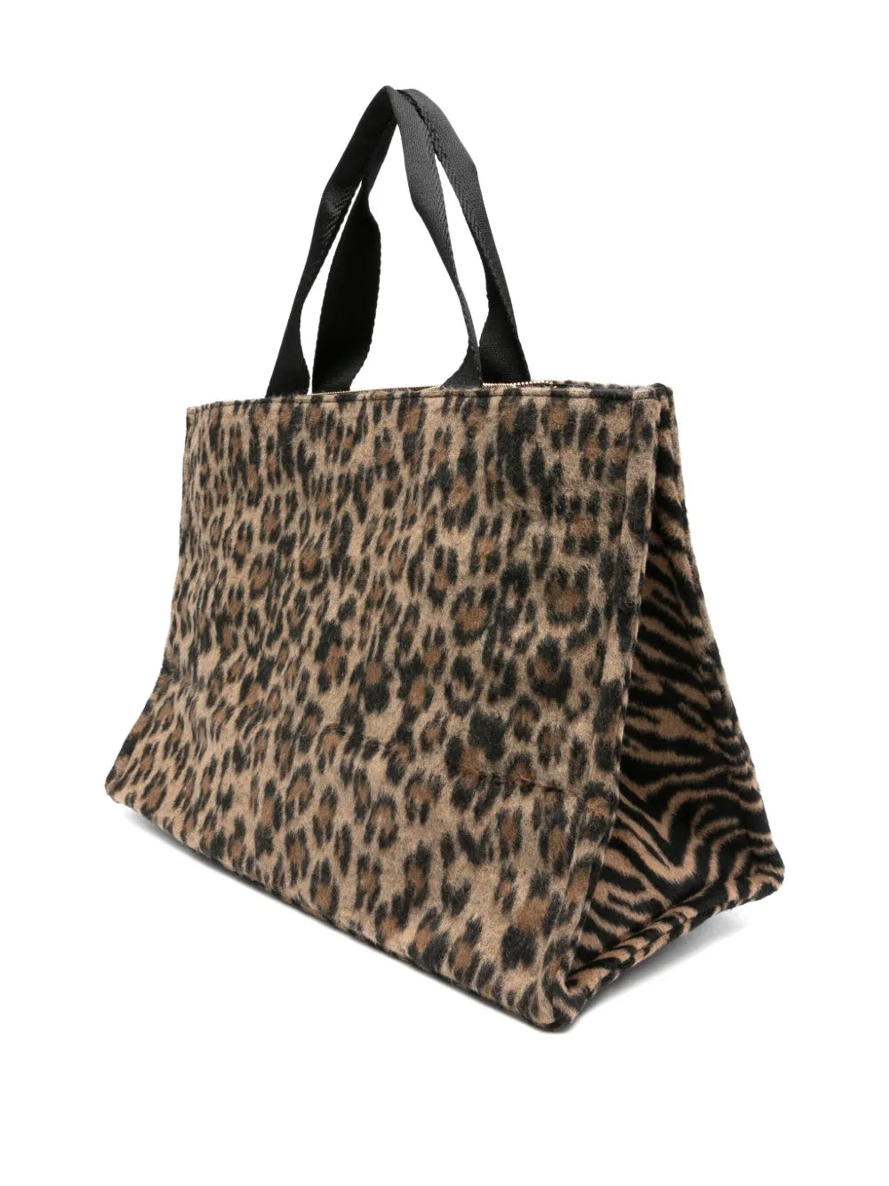 LIU JOleopard-print tote bag