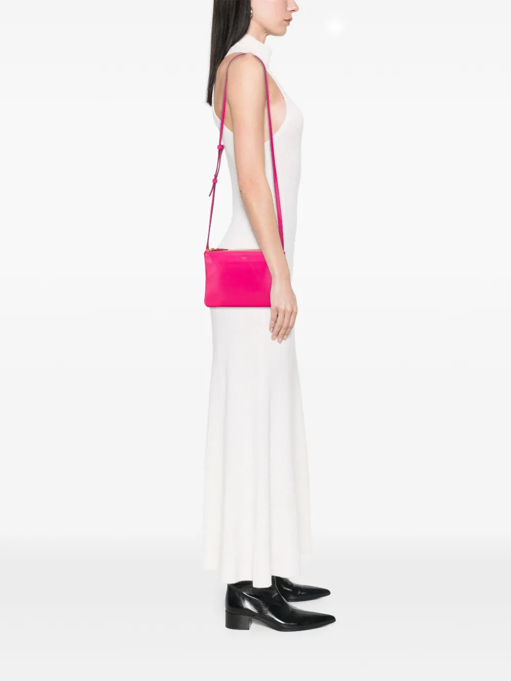 Pre-OwnedCeline Pre-Owned2011 Small Lambskin Trio crossbody bag
