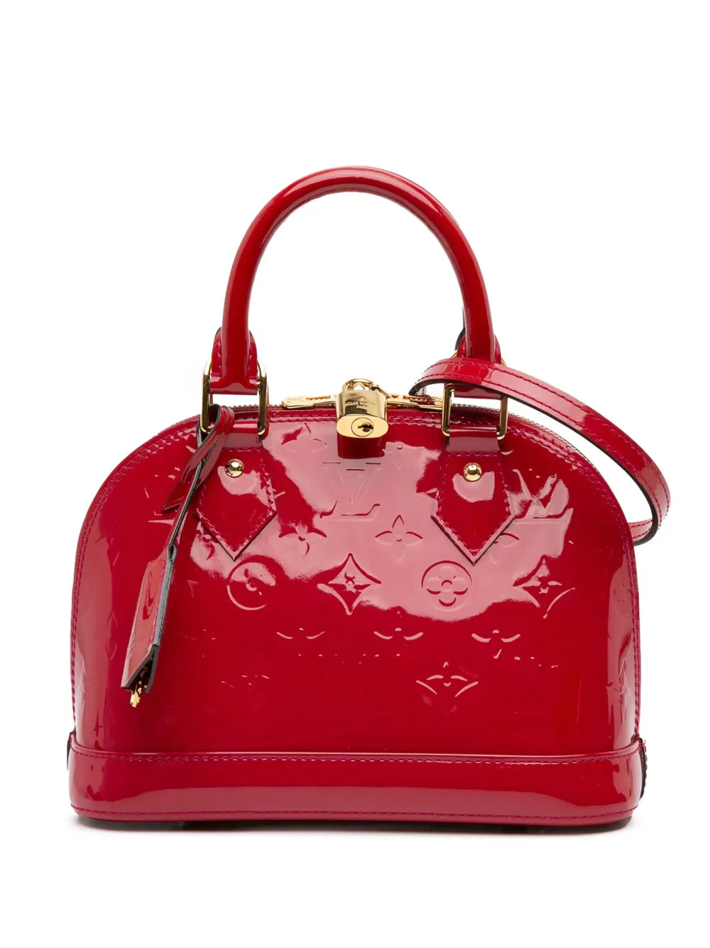 Pre-OwnedLouis Vuitton Pre-Owned2014 Monogram Vernis Alma BB satchel