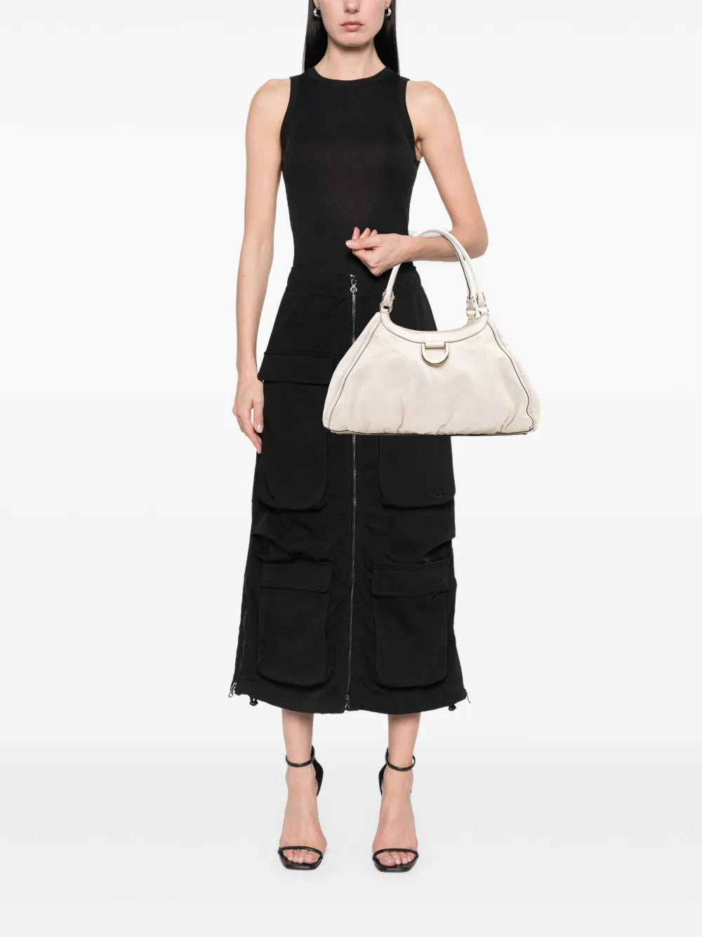 Pre-OwnedGucci Pre-Owned2016-2025 Leather Abbey D Ring shoulder bag