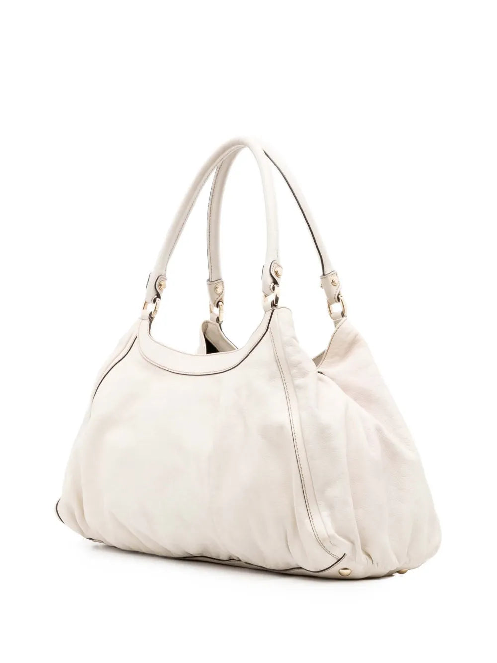 Pre-OwnedGucci Pre-Owned2016-2025 Leather Abbey D Ring shoulder bag