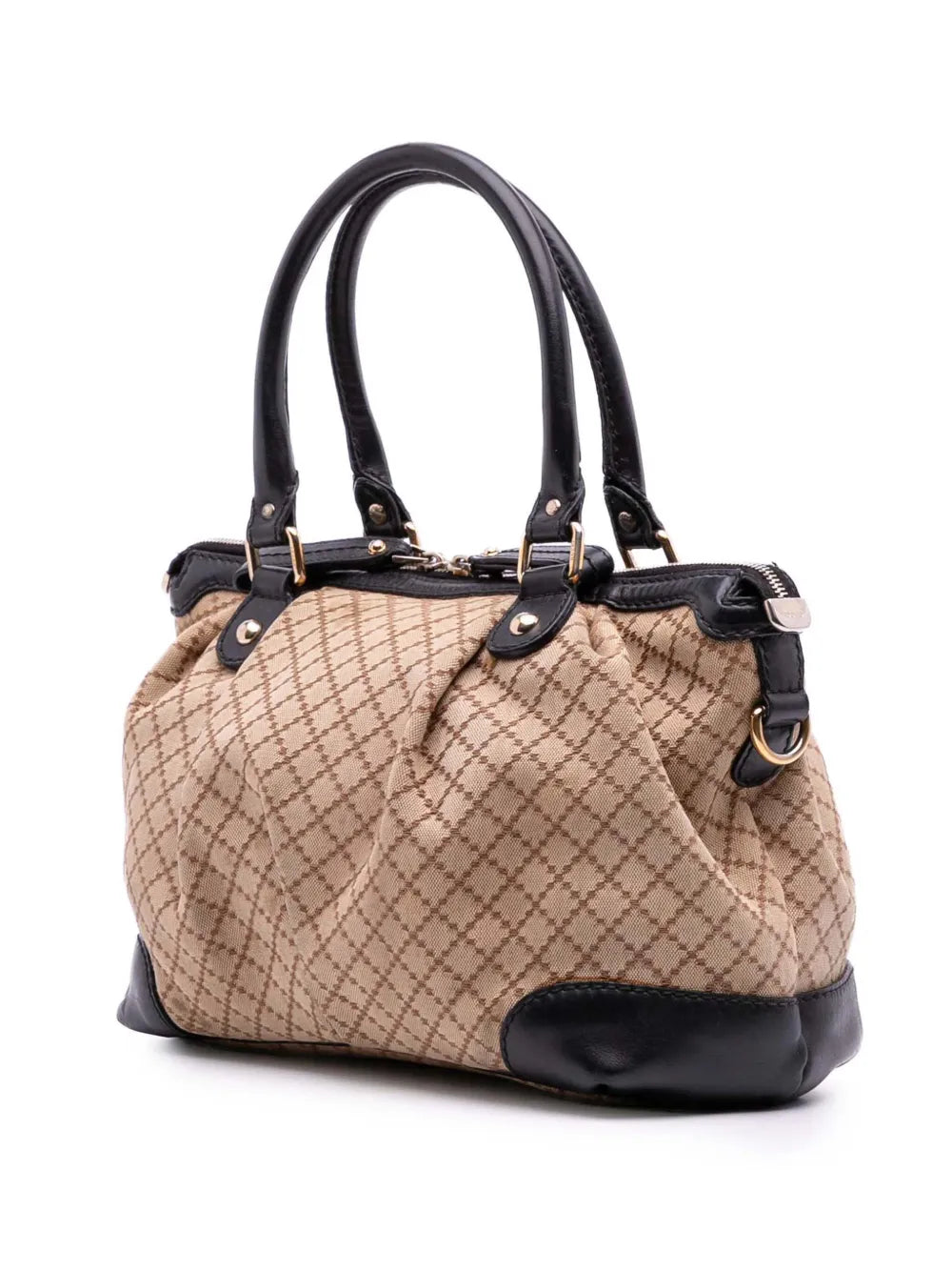 Pre-OwnedGucci Pre-Owned2016-2025 Diamante Canvas Sukey satchel