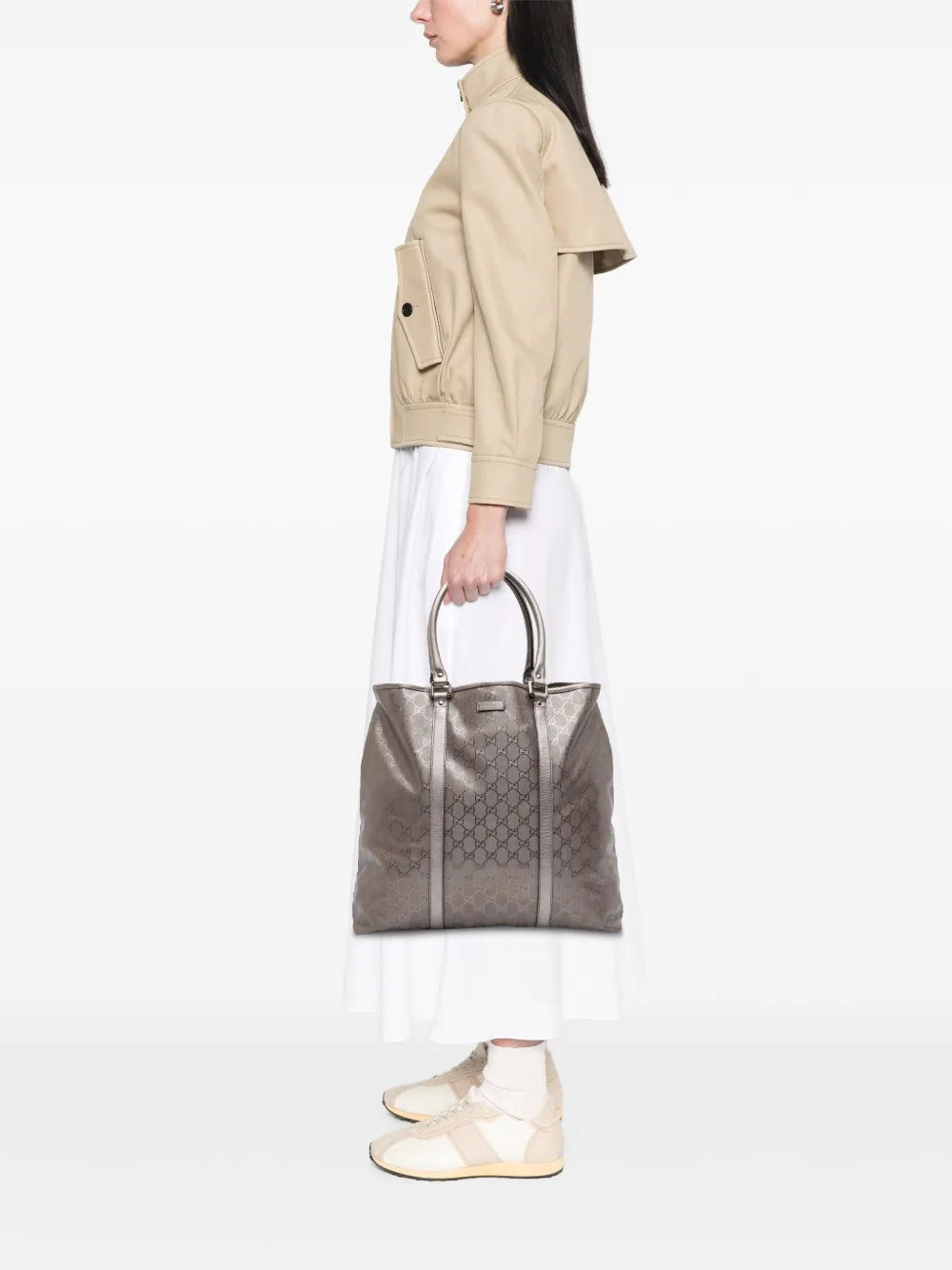 Pre-OwnedGucci Pre-Owned2016-2025 GG Imprime Joy Vertical tote bag