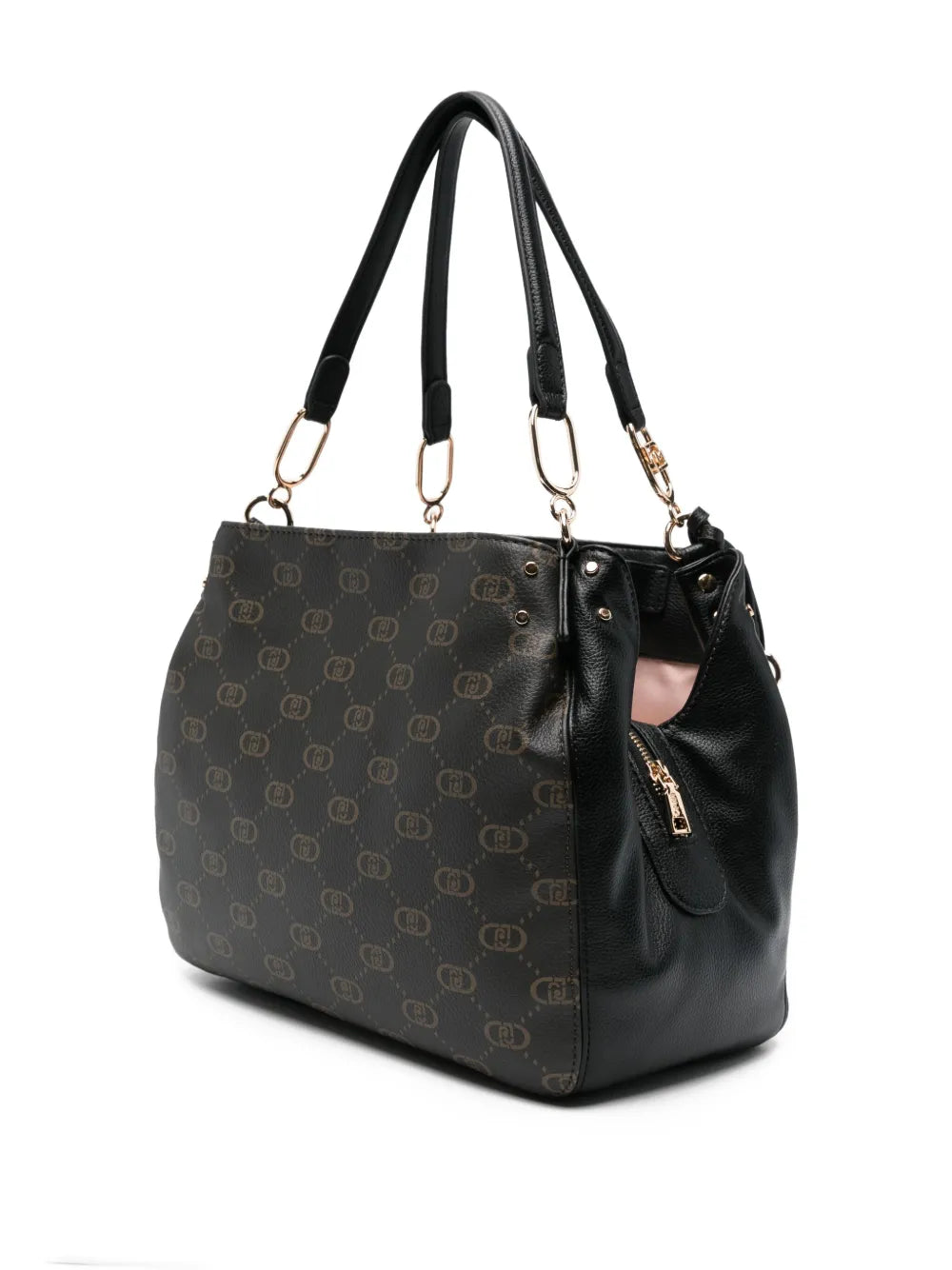 LIU JOmonogram tassel tote bag