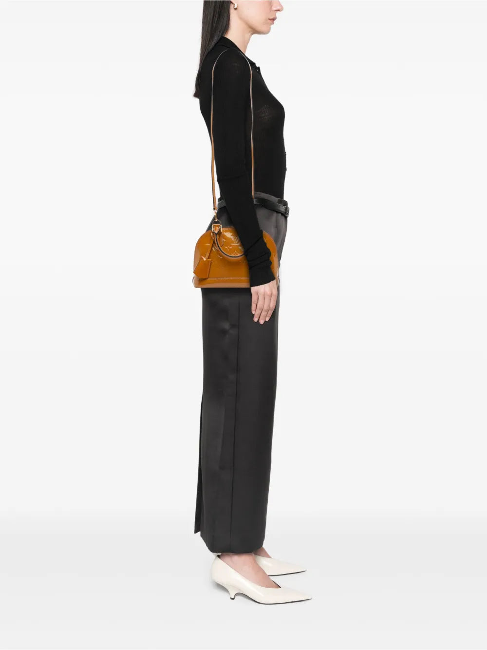 Pre-OwnedLouis Vuitton Pre-Owned2013 Monogram Vernis Alma BB satchel