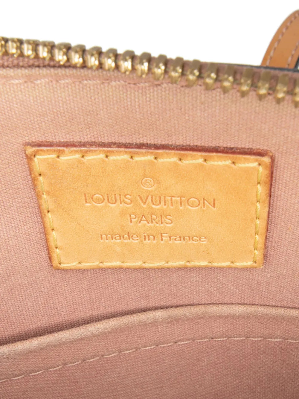 Pre-OwnedLouis Vuitton Pre-Owned2013 Monogram Vernis Alma BB satchel