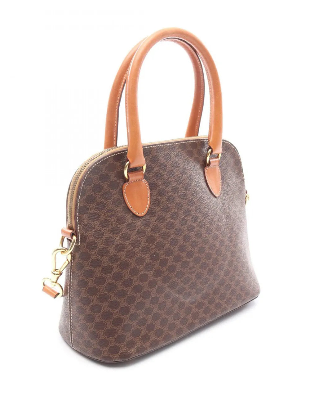 Pre-OwnedCeline Pre-Owned2010-2025 Macadam Coated Canvas Dome satchel