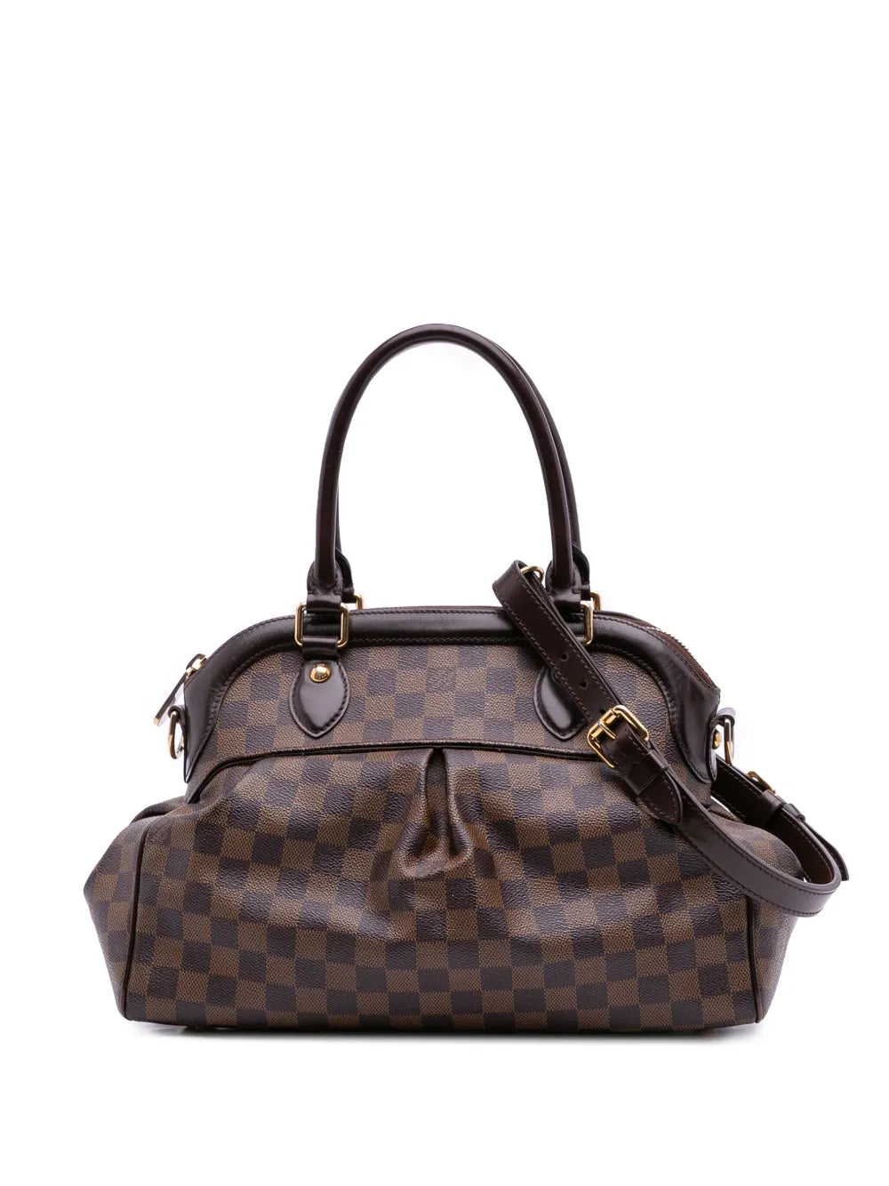 Pre-OwnedLouis Vuitton Pre-Owned2008 Damier Ebene Trevi PM satchel
