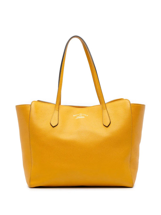 Pre-OwnedGucci Pre-Owned2016-2025 Medium Leather Swing tote bag
