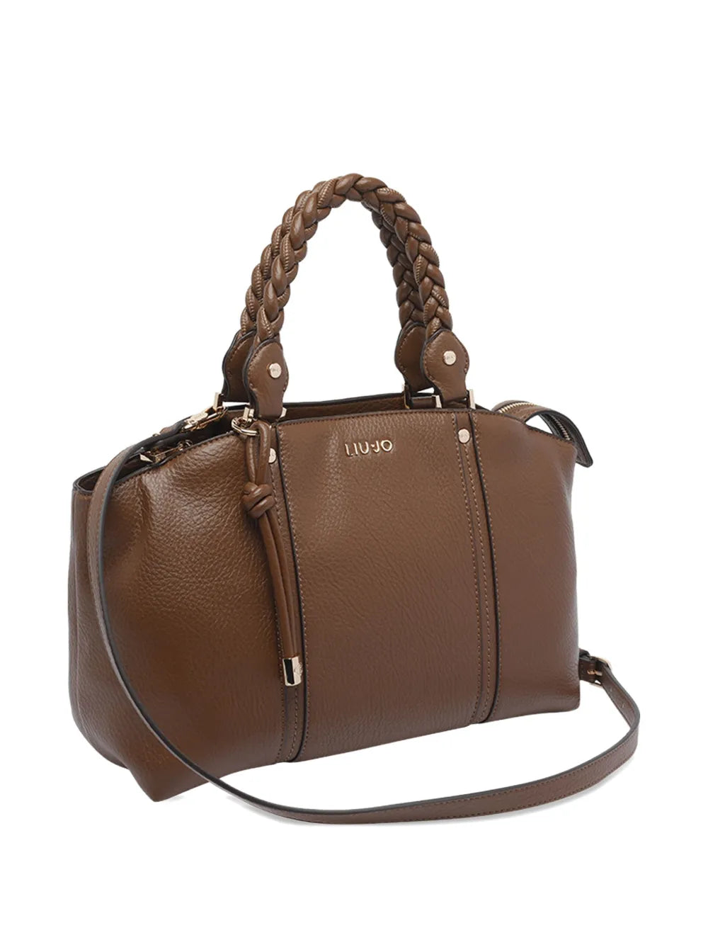 LIU JObraided-handle handbag