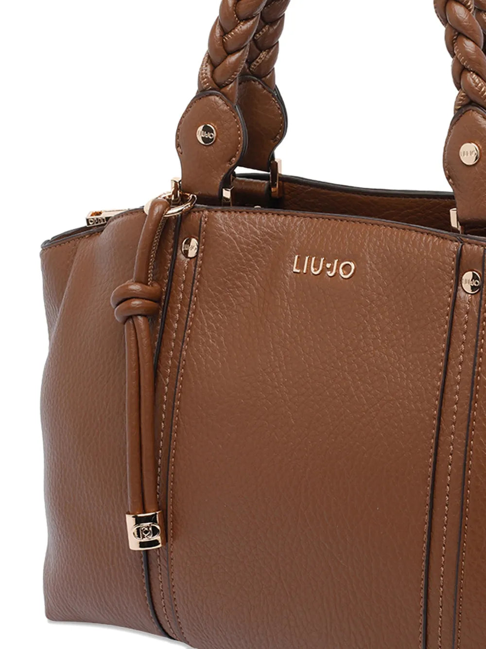 LIU JObraided-handle handbag