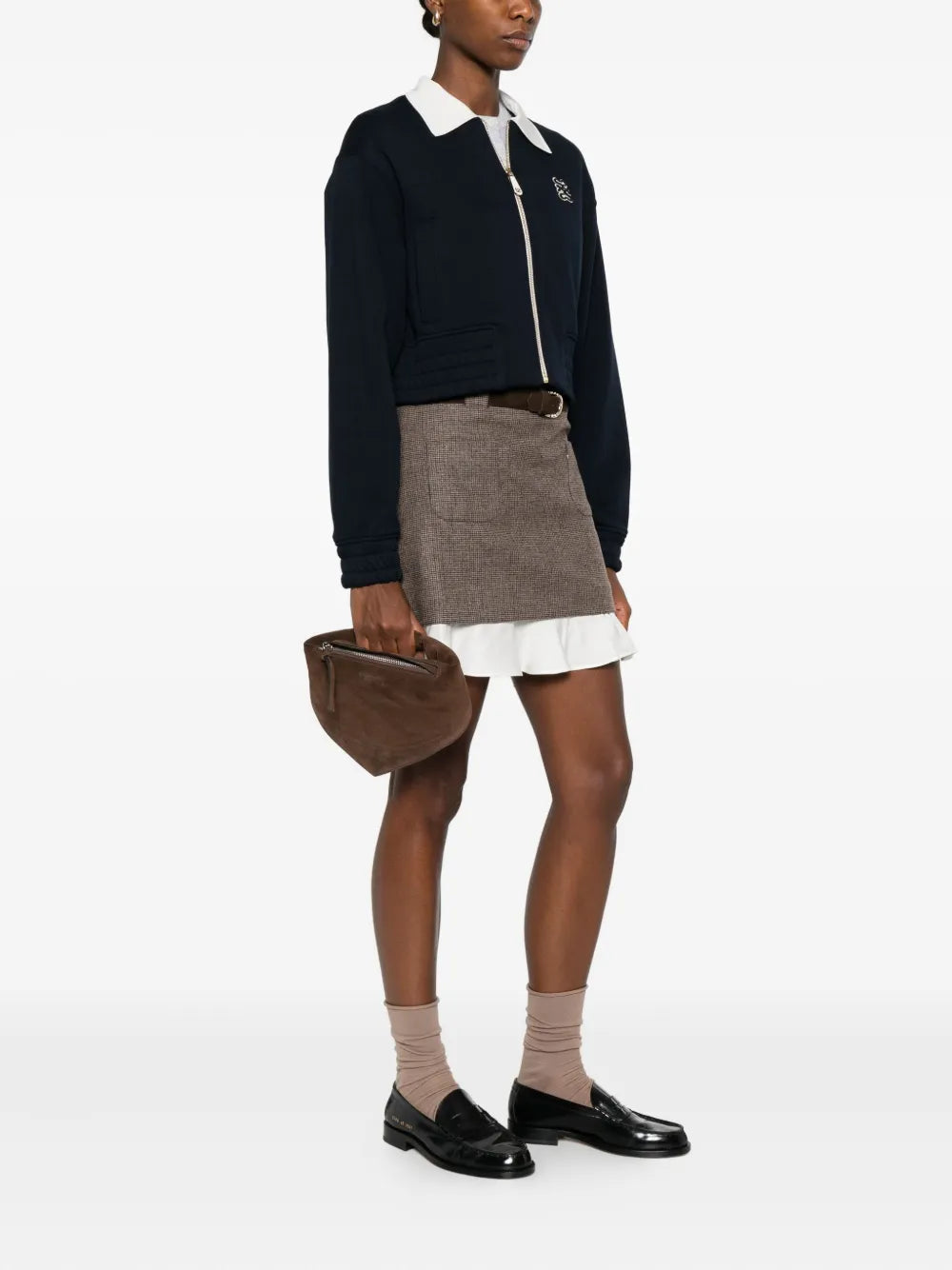 FEDERICO CINAsuede tote bag