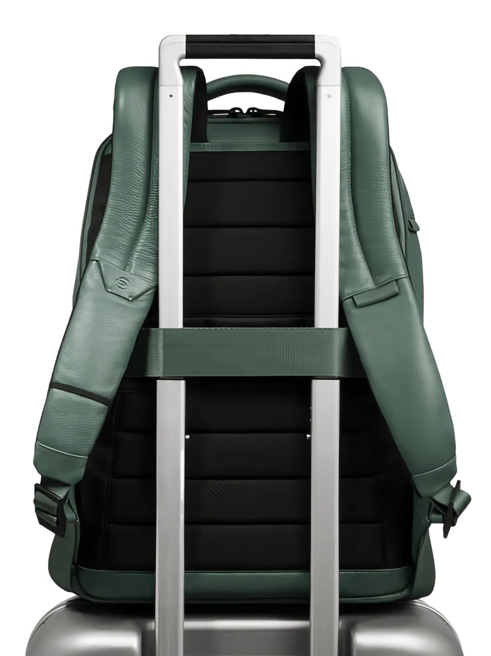 PIQUADROzip leather backpack